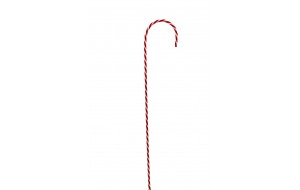 Candy Cane χριστουγεννιάτικο διακοσμητικό μπαστούνι σε ριγέ κόκκινη και λευκή απόχρωση σετ τεσσάρων τεμαχίων 80 εκ Candy Cane χριστουγεννιάτικο διακοσμητικό μπαστούνι σε ριγέ κόκκινη και λευκή απόχρωση σετ τεσσάρων τεμαχίων 80 εκ