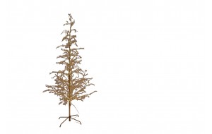 φωτιζομενο δεντρο acrylic 180cm 230led champagne warm white
