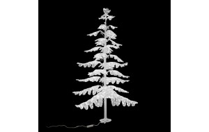 LED SNOW TREE 140*280CM 2112 LED WHITE CE IP44