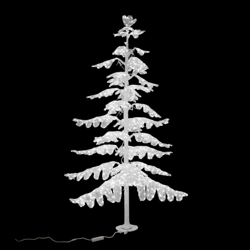 LED SNOW TREE 140*280CM 2112 LED WHITE CE IP44