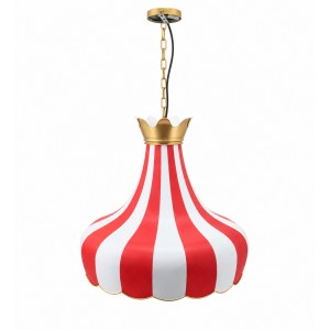 Χριστουγεννιάτικη Διακοσμητική κορώνα κόκκινης απόχρωσης 61,5x61x59,5 εκ