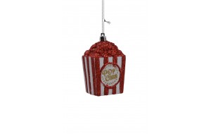 στολιδι αθραυστο pop corn 6*5.5*10.5cm red