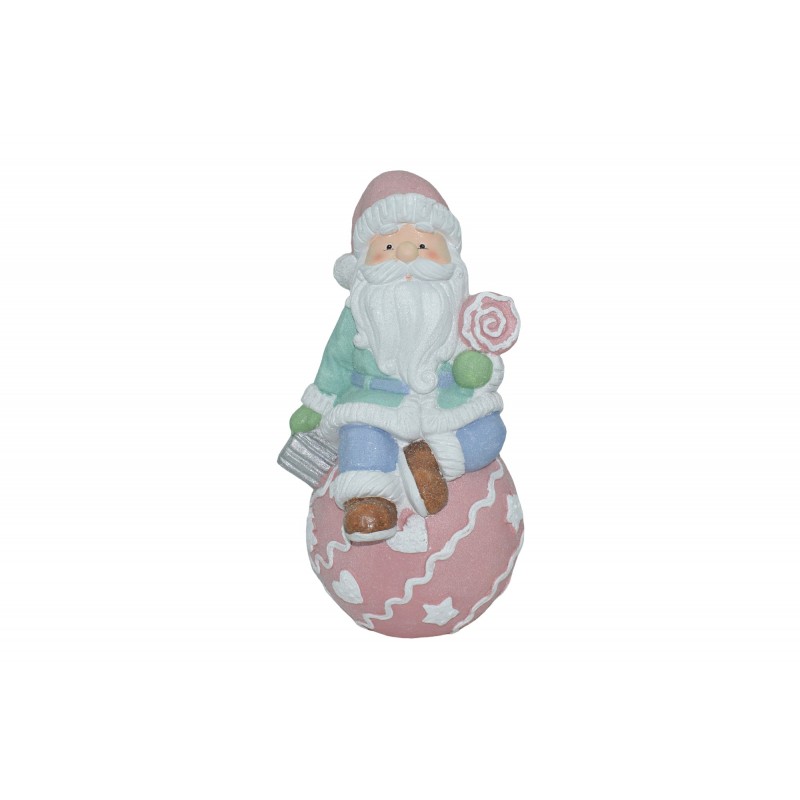 candy santa 25*45.5cm pink ball