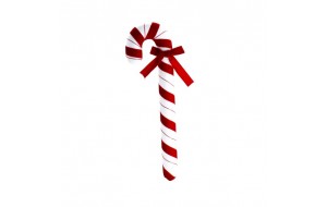 STRIPES CLASSIC BOW CANDY CANE 47CM ΛΕΥΚΟ/ΚΟΚΚΙΝΟ/ΧΡΥΣΟ