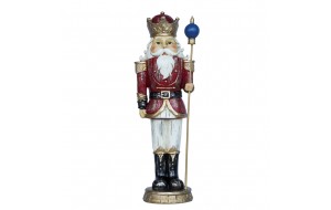 καρυοθραυστης resin classic antique 8.5*7*25.5cm red