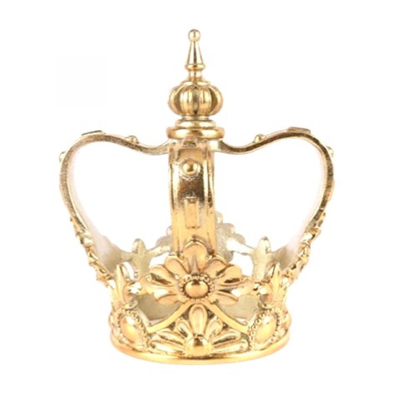 Royal Court στέμμα από πολυρεζίνη για Χριστουγεννιάτικη Διακοσμητική σύνθεση με χρυσή απόχρωση 25x25x27,5 εκ CD-RSN-AA215750