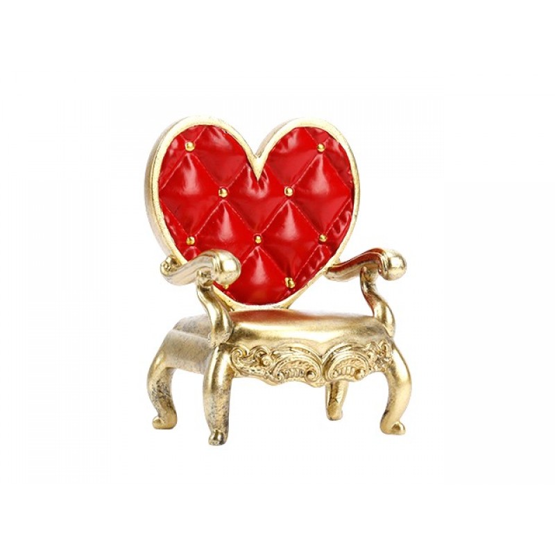 Χριστουγεννιάτικη Διακοσμητική καρέκλα κούπα χρυσής απόχρωσης 10x7,5x13,5 εκ Χριστουγεννιάτικη Διακοσμητική καρέκλα κούπα χρυσής απόχρωσης 10x7,5x13,5 εκ
