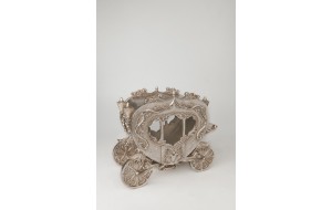 ΑΜΑΞΑ ΕΠΙΤΡΑΠΕΖΙΑ ROCOCO POLYRESIN 30.8*14.5*25.7cm GOLD