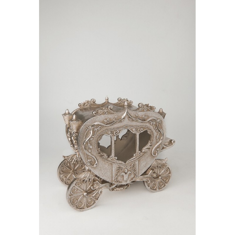 ΑΜΑΞΑ ΕΠΙΤΡΑΠΕΖΙΑ ROCOCO POLYRESIN 30.8*14.5*25.7cm GOLD