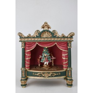 NUTCRACKER OPERA POLYRESIN 46.7x28x56cm MUSIC/LIGHT/MOTION RED/GREEN/GOLD