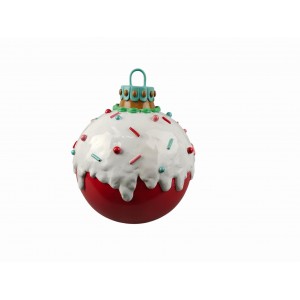 ICING CREAM BALL POLYRESIN 23.5*23.5*29CM PINK/MULTI