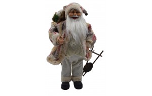 santa felt παλτο 60cm beige/pink