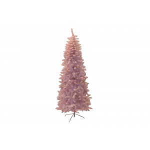 Pointed Pencil με 718 κλαδιά PVC σε Χριστουγεννιάτικο Διακοσμητικό δέντρο με ντεγκραντέ ροζ απόχρωση 210 εκ