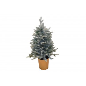 Sparkly Grey δεντράκι από PE και PVC για Χριστουγεννιάτικη Διακοσμητική σύνθεση 90 εκ Sparkly Grey δεντράκι από PE και PVC για Χριστουγεννιάτικη Διακοσμητική σύνθεση 90 εκ