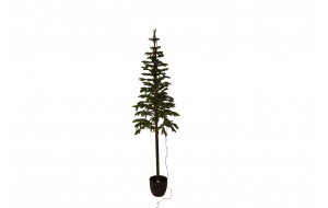 Alpine Fir Χριστουγεννιάτικο Διακοσμητικό δέντρο από PE σε πράσινη απόχρωση 180 εκ