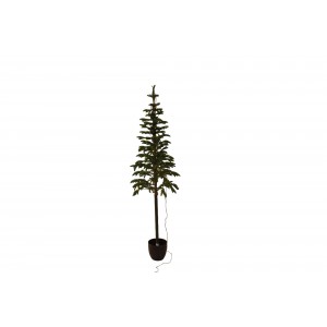 Alpine Fir Χριστουγεννιάτικο Διακοσμητικό δέντρο από PE σε πράσινη απόχρωση 180 εκ