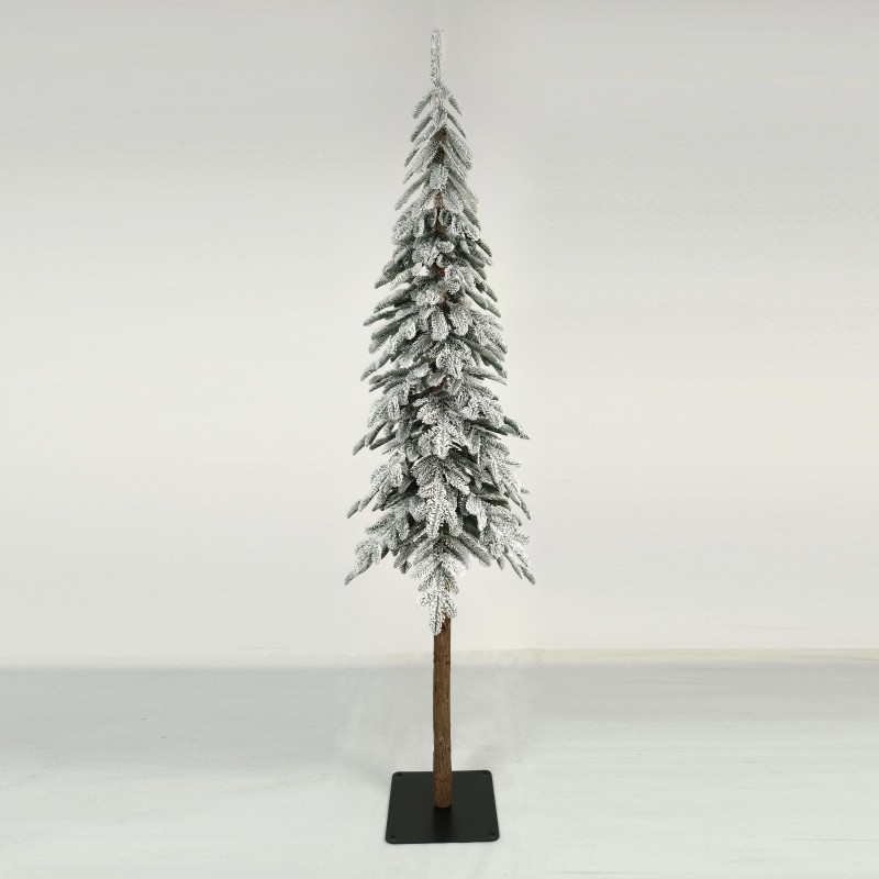ΧΡ.ΔΕΝΤΡΟ WOODEN SLIM 210CM 448 TIPS d.71cm FULL PE FLOCKED
