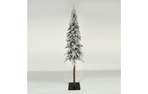 ΧΡ.ΔΕΝΤΡΟ WOODEN SLIM 240CM 583 TIPS d.81cm FULL PE FLOCKED