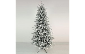 ΧΡ.ΔΕΝΤΡΟ SNOW FAIRY PRELIT 240CM 2693 TIPS d.134cm PE/PVC 600 LED  FLOCKED