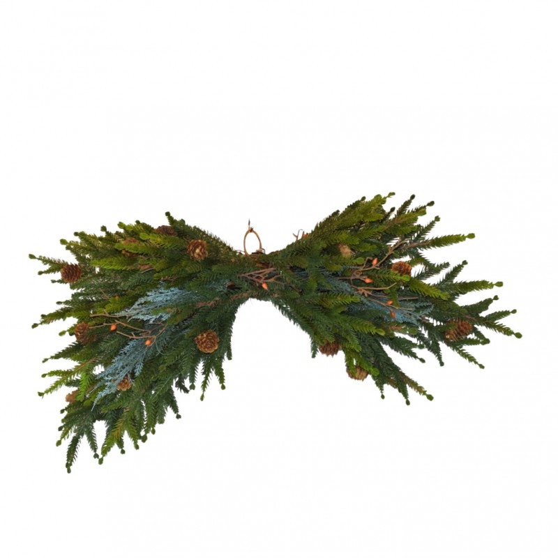 ΧΡ.ΓΙΡΛΑΝΤΑ ΕΠΙΤΡΑΠΕΖΙΑ HORN 78CM AUTUMN GREEN