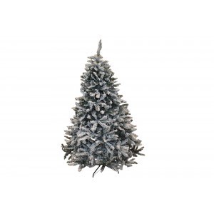 Snowy Mountain Spruce δέντρο με 1030 κλαδιά σε χιονισμένο Χριστουγεννιάτικο Διακοσμητικό 180 εκ