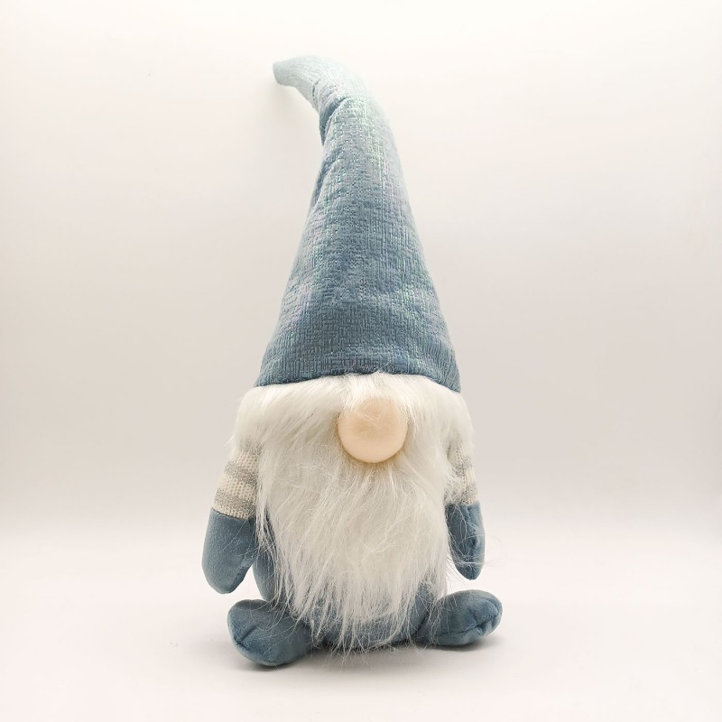 νανος-ξωτικο με φως 19*14*44cm misty blue