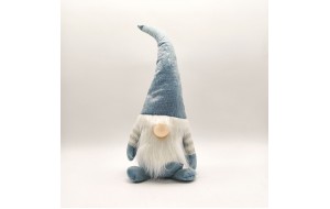 νανος-ξωτικο με φως 15*11*36cm misty blue