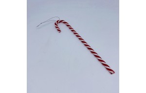 candy cane μπαστουνακι 22cm red/white