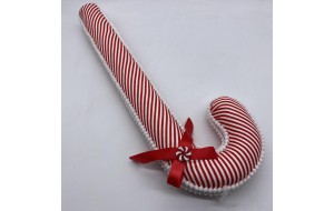 stripes candy cane 19*5.5*52cm red/white