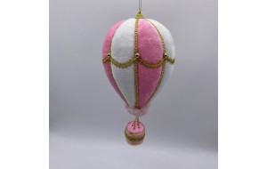 rainbow αεροστατο 13*13*27cm sugar pink