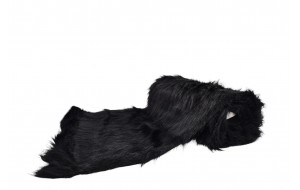ΜΑΞΙΛΑΡΙ LONG FUR 43*43CM BLACK