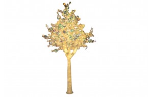 led blossom tree 280cm 780led iri transparent warm white ip44