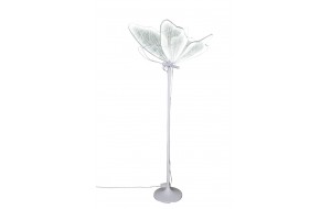 φωτιζομενη πεταλουδα σε βαση 60cm white