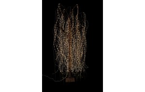 microled willow 180cm 1800led brown/copper 8 functions warm white ip44