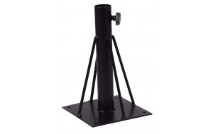 Βάση ομπρέλας από μέταλλο σε μαύρο χρώμα 40x40x40 εκ
