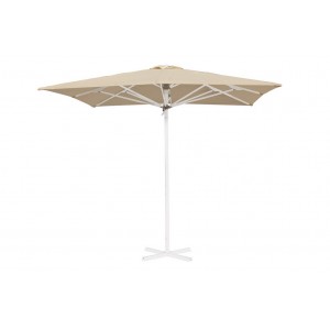 Αδιάβροχη τετράγωνη αυτόματη ομπρέλα με σκελετό από αλουμίνιο 300x300 εκ