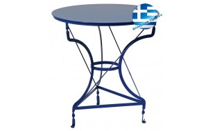 Τραπέζι καφενείου σε μπλε χρώμα 70x72 εκ