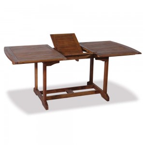 Επεκτεινόμενο τραπέζι acacia ξύλινο 140-180x90x72 εκ