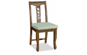 Ξύλινη καρέκλα με μαξιλάρι 45x54x96 εκ
