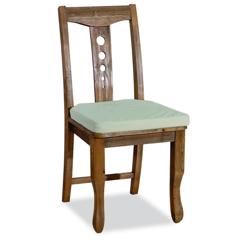 Ξύλινη καρέκλα με μαξιλάρι 45x54x96 εκ