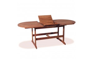 Ξύλινο acacia επεκτεινόμενο τραπέζι 240x100x72 εκ