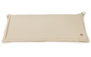 Μαξιλάρι για καναπέ με φερμουάρ σε εκρού χρώμα 138x45 εκ