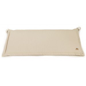 Μαξιλάρι για καναπέ με φερμουάρ σε εκρού χρώμα 138x45 εκ