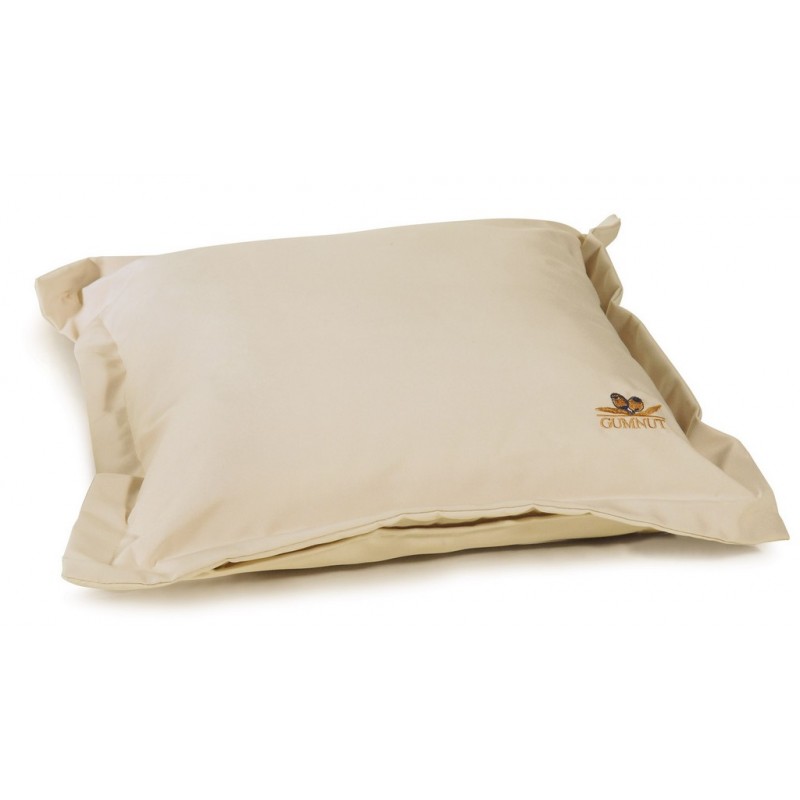Διακοσμητικό μαξιλάρι με φερμουάρ σε εκρού χρώμα 38x38 εκ