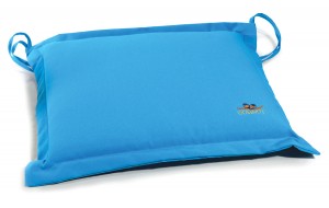 Μαξιλάρι καθίσματος με φερμουάρ σε μπλε απόχρωση 45x45x6 εκ