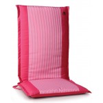 Ψηλόπλατο μαξιλάρι με φερμουάρ σε ροζ απόχρωση 46x114 εκ