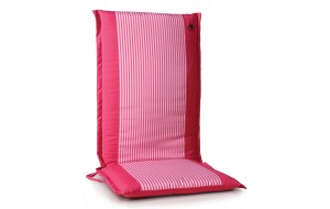 Ψηλόπλατο μαξιλάρι με φερμουάρ σε ροζ απόχρωση 46x114 εκ