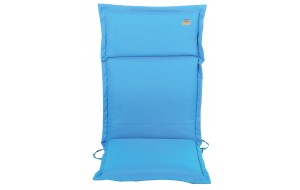 Ψηλόπλατο μαξιλάρι με Φερμουάρ σε μπλε απόχρωση 114x46 εκ
