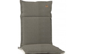 Ψηλόπλατο μαξιλάρι με φερμουάρ γκρι 114x46x6 εκ