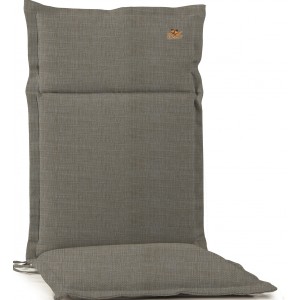 Ψηλόπλατο μαξιλάρι με φερμουάρ γκρι 46x114 εκ